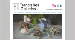 Desktop Screenshot of francis-iles.com
